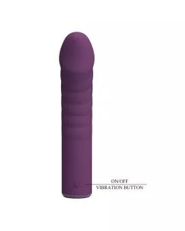 PRETTY LOVE - RYLAND WIEDERAUFLADBARER VIBRATOR MIT 10 FUNKTIONEN, LILA