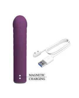 PRETTY LOVE - RYLAND WIEDERAUFLADBARER VIBRATOR MIT 10 FUNKTIONEN, LILA
