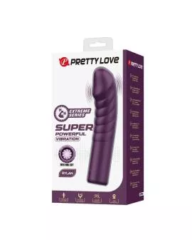 PRETTY LOVE - RYLAND WIEDERAUFLADBARER VIBRATOR MIT 10 FUNKTIONEN, LILA