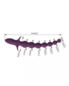 PRETTY LOVE - MADISON WIEDERAUFLADBARER ANALVIBRATOR MIT 10 FUNKTIONEN