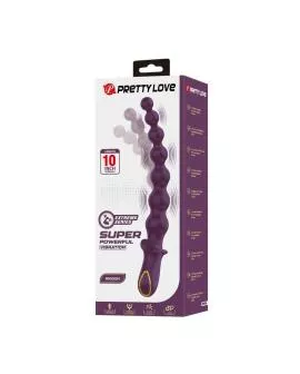 PRETTY LOVE - MADISON WIEDERAUFLADBARER ANALVIBRATOR MIT 10 FUNKTIONEN