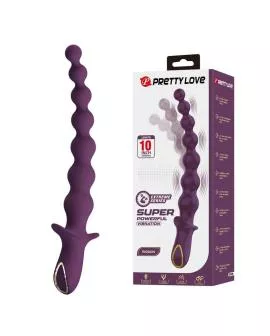 PRETTY LOVE - MADISON WIEDERAUFLADBARER ANALVIBRATOR MIT 10 FUNKTIONEN