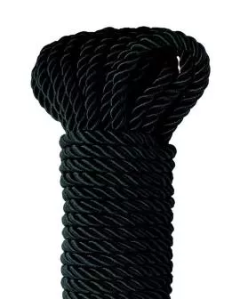 FETISH FANTASY SERIES – SCHWARZES DELUXE-SEIDENSEIL 9,75 M