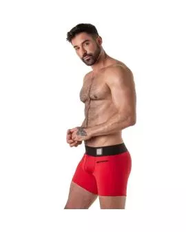 LOCKER GEAR - BREITBUND-HOSE, ROT,
