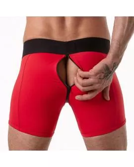 LOCKER GEAR - BREITBUND-HOSE, ROT,
