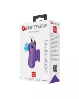 PRETTY LOVE - MAGIC DEVIL LILA WIEDERAUFLADBARER FINGERSTIMULATOR