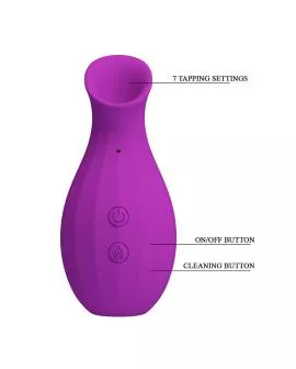 PRETTY LOVE - MAGIC BOTTLE WIEDERAUFLADBARER KLITORIS-SAUGSTIMULATOR LILA