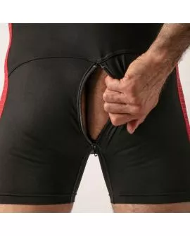 LOCKER GEAR - OFFEN ZUGANG ENTHALTENES EINTEILIGES SHIRT ROT