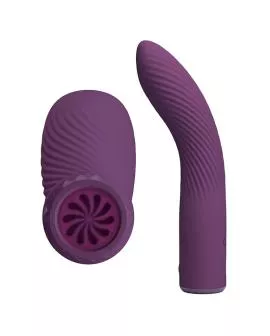 PRETTY LOVE - KISSELL WIEDERAUFLADBARER VIBRATOR MIT 10 FUNKTIONEN, LILA