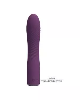 PRETTY LOVE - KISSELL WIEDERAUFLADBARER VIBRATOR MIT 10 FUNKTIONEN, LILA