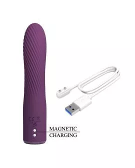 PRETTY LOVE - KISSELL WIEDERAUFLADBARER VIBRATOR MIT 10 FUNKTIONEN, LILA
