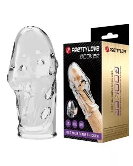 PRETTY LOVE – ROCKER PENISHÜLLE FÜR EINEN DICKEREN PENIS (TRANSPAREN)