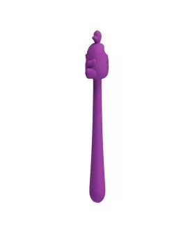 PRETTY LOVE – NIEDLICHER HASE-FLIRTSTIFT, FLEXIBLER VIBRATOR, USB-AUFLADBAR, LILA