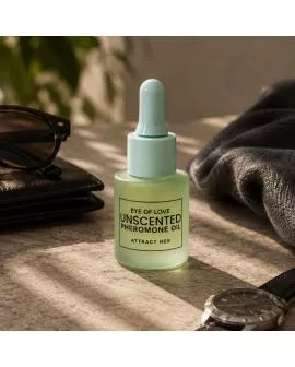 EYE OF LOVE – PHEROMONHALTIGES PARFÜMÖL FÜR MÄNNER, GERUCHSNEUTRAL, 20 ML