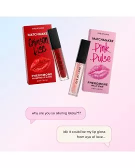 EYE OF LOVE – MATCHMAKER CRIMSON KISS ROTER LIPPENGLOSS MIT VOLUMENWIRKUNG UND PHEROMONEN 8,5 ML