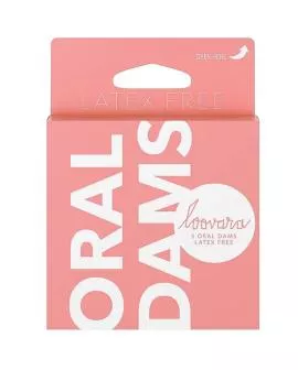 LOOVARA - ORAL DAMS LATEXFREIE ORALBARRIERE 3 STÜCK