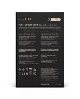 LELO - F2S DOUBLE SONIC MALE STROKER MIT DUALER SCHALLSTIMULATION TÜRKIS