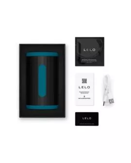 LELO - F2S DOUBLE SONIC MALE STROKER MIT DUALER SCHALLSTIMULATION TÜRKIS