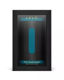 LELO - F2S DOUBLE SONIC MALE STROKER MIT DUALER SCHALLSTIMULATION TÜRKIS