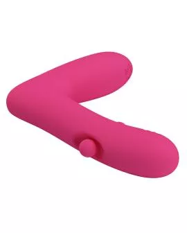 PRETTY LOVE – DUDEN WIEDERAUFLADBARER SILIKON-VIBRATOR MIT 12 VIBRATIONSMODI UND 3 SCHAUKELMODI, PINK