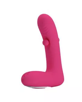 PRETTY LOVE – DUDEN WIEDERAUFLADBARER SILIKON-VIBRATOR MIT 12 VIBRATIONSMODI UND 3 SCHAUKELMODI, PINK