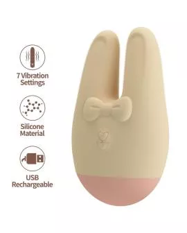 ROMANCE - EXTERNER STIMULATOR MIT HASE UND 7 VIBRATIONSMODI