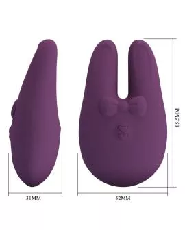 ROMANCE - EXTERNER STIMULATOR MIT HASE UND 7 VIBRATIONSMODI