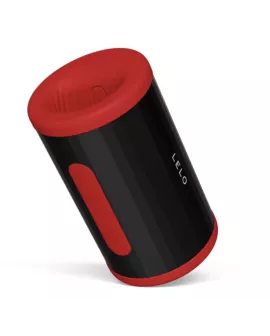 LELO - F2S DOUBLE SONIC MALE STROKER MIT DUALER SCHALLSTIMULATION ROT