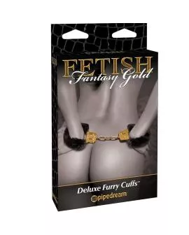 FETISH FANTASY GOLD - Deluxe Pelz-Handschellen