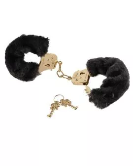 FETISH FANTASY GOLD - Deluxe Pelz-Handschellen