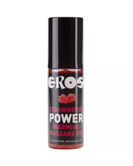 Eros - Erdbeer Leistungs-Wärmendes Massageöl