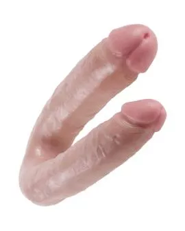 King Cock - Doppelpenetrationsdildo 17,8 cm natürlich