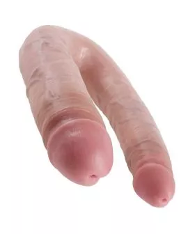 King Cock - Doppelpenetrationsdildo 17,8 cm natürlich