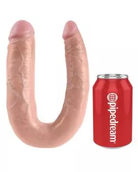 King Cock - Doppelpenetrationsdildo 17,8 cm natürlich