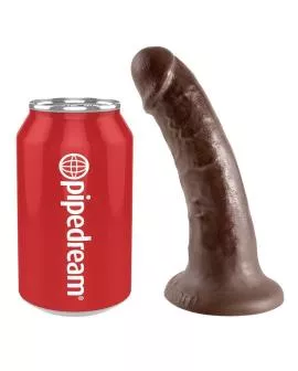 Brauner Penis Dildo 15,2 cm - Realistische Nachbildung