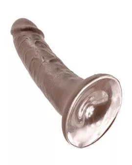 Brauner Penis Dildo 15,2 cm - Realistische Nachbildung