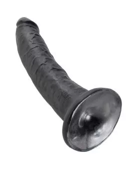 KING COCK - 7 DILDO SCHWARZ 17.8 CM