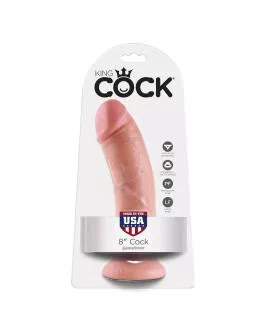 KING COCK - 8 DILDO FLEISCH 20.3 CM