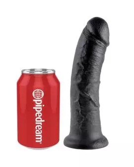 KING COCK - 8 DILDO SCHWARZ 20.3 CM