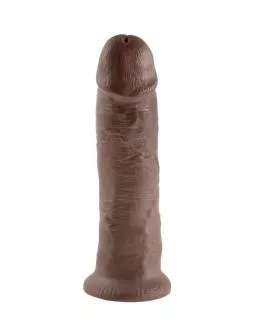 KING COCK - 10 DILDO BRAUN 25.4 CM