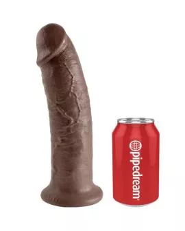 KING COCK - 10 DILDO BRAUN 25.4 CM
