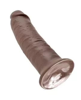 KING COCK - 10 DILDO BRAUN 25.4 CM