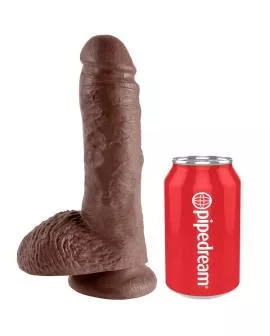 PENE REALÍSTICO MARRÓN 20.3 CM