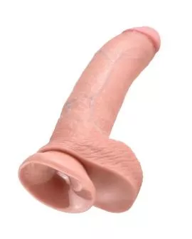 KING COCK - 9 SCHWANZFLEISCH MIT EIER 22.9 CM