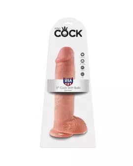 KING COCK - 11 SCHWANZFLEISCH MIT EIER 28 CM
