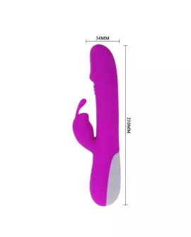 Pretty Love - Flirtation Robert Vibrator mit Klitoris-Stimulator