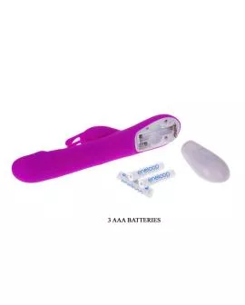Pretty Love - Flirtation Robert Vibrator mit Klitoris-Stimulator