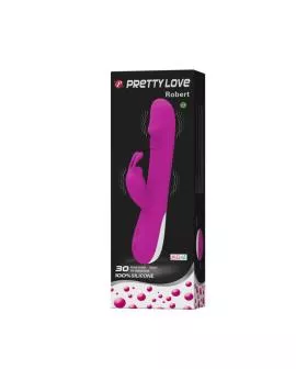 Pretty Love - Flirtation Robert Vibrator mit Klitoris-Stimulator