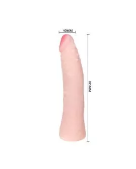 BAILE - REALISTISCHER SKIN TOUCH SILIKONDILDO 19 CM ZUFLLIGE BOXFARBE