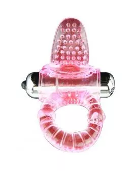 BAILE - SWEET ABS 10 RHYTHMS RING ROSA VIBRATOR PENISRING